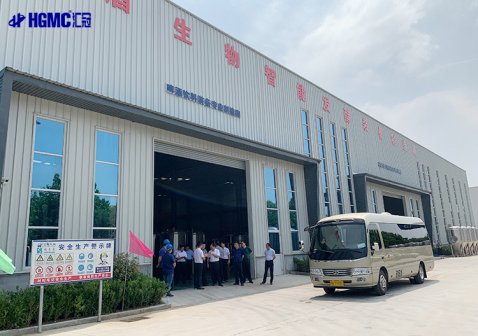 企業(yè)駐地領(lǐng)導(dǎo)蒞臨匯冠工廠指導(dǎo)工作！